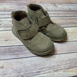 Cherokee boys boots shoes Sz 10 tan beige  toddler